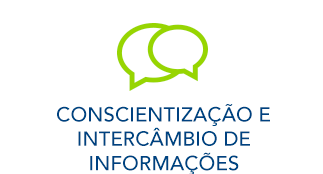 Conscientização e intercâmbio de informação