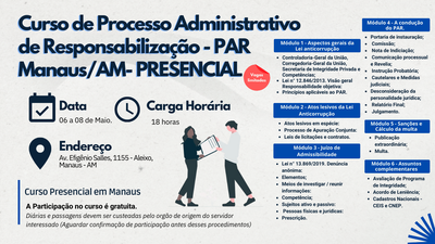 Curso de Processo Administrativo Disciplinar - PAR – ManausAM - PRESENCIAL.png