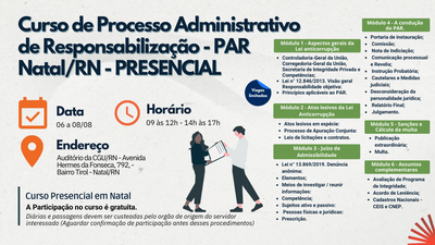 Curso de Processo Administrativo Disciplinar - PAR –  Natal - PRESENCIAL.png
