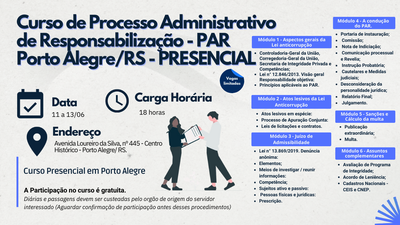 Curso de Processo Administrativo Disciplinar - PAR – Rio Grande do Sul - PRESENCIAL.png