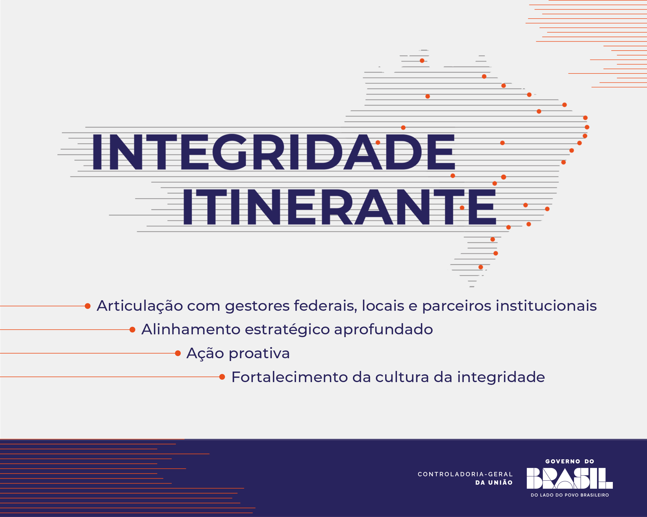 Banner integridade itinerante