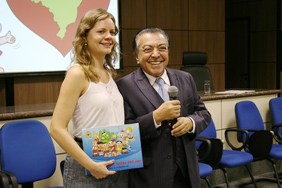 Maurício de Sousa faz visita surpresa à CGU