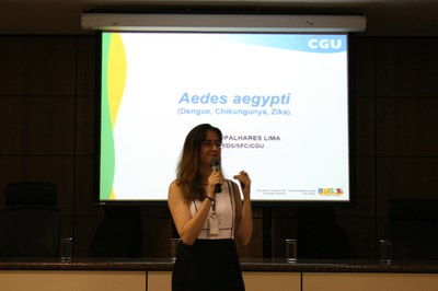 CGU faz palestra e balanço de combate ao mosquito Aedes aegypti