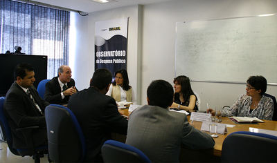 Representantes da Colômbia visitam CGU para conhecer Observatório da Despesa Pública