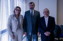 Ministro da Transparência recebe visita de governador do Mato Grosso