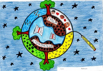 1º Lugar: Desenho - 4º Ano