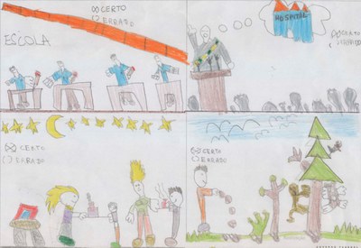 3º Lugar: Desenho - 2º Ano