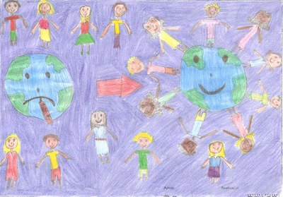 3º Lugar: Desenho - 3º Ano