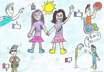 3º Lugar: Desenho - 5º Ano