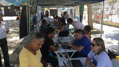 CGU participa do Projeto Ouvidoria nas Ruas na Estação Central do Brasil (RJ)