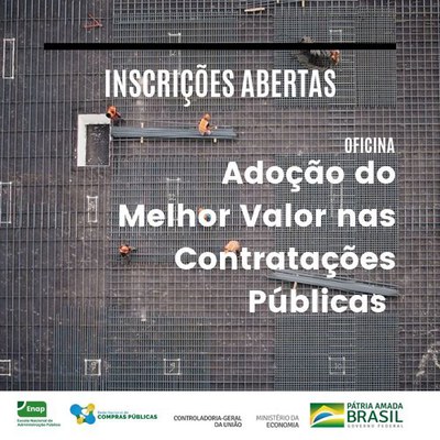CGU e Economia realizam oficina sobre melhores práticas em contratações públicas