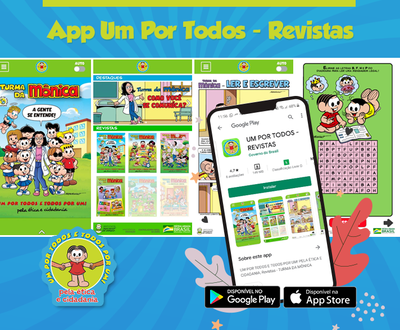 CGU lança revistas digitais e interativas da Turma da Mônica sobre ética e cidadania a alunos do 1º ao 5º ano