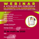 Inscrições abertas para o webnário sobre controle na perspectiva emergencial, promovido pela escola da AGU e IDCT, com apoio da CGU