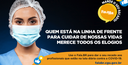Campanha da CGU incentiva elogios aos profissionais de saúde que lutam contra a Covid-19