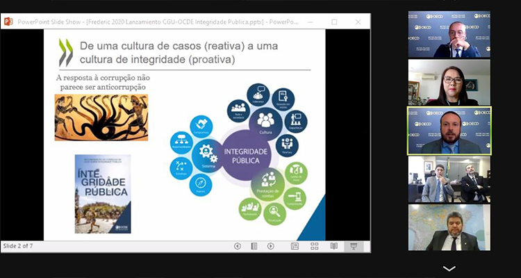 CGU e OCDE dão início a trabalhos conjuntos para fortalecer políticas de integridade e de governo aberto no Brasil