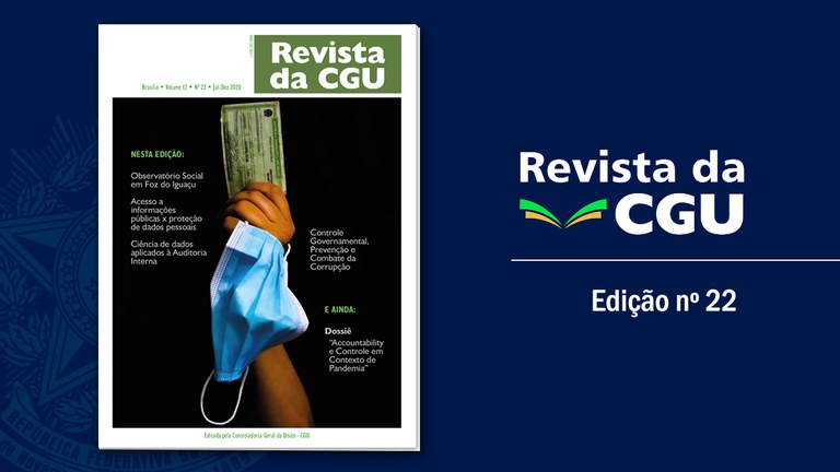Nova edição da Revista da CGU traz análises sobre accountability e controle em momento de crise