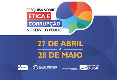 Banco Mundial vai ouvir agentes públicos federais brasileiros como parte de pesquisa mundial sobre ética e corrupção