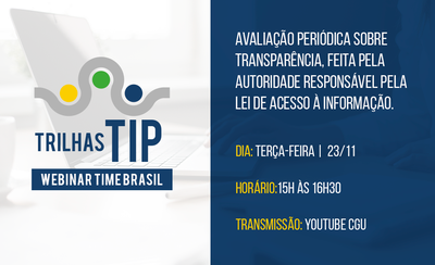 CGU realiza webinários sobre Transparência, Integridade e Participação Social
