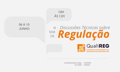 CGU realiza debate virtual sobre Técnicas de Regulação