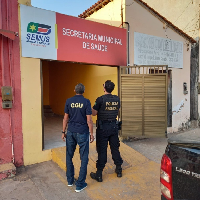 CGU e PF combatem irregularidades na saúde em Igarapé Grande (MA)