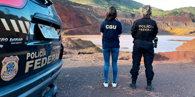 CGU e PF combatem extração mineral irregular em área da Mina Corumi, em Minas Gerais