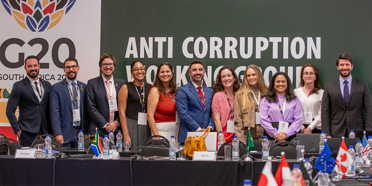 Terminou hoje, em Brasília, a segunda reunião do Grupo de Trabalho Anticorrupção do G20 (GTAC). O evento contou com a participação de cerca de 130 delegados e um público de alto nível institucional e diplomático