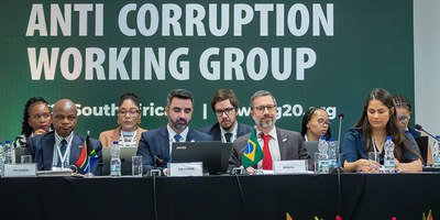 G20: Grupo Anticorrupção destaca o combate à corrupção para a promoção da sustentabilidade, da igualdade e da solidariedade