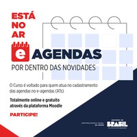 CGU lança curso gratuito e online sobre o passo a passo do e-Agendas 2.0