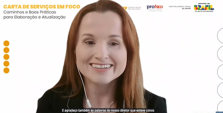 a coordenadora-geral de Avaliação de Serviços Públicos da CGU, Maria Luiza Firmino Teixeira