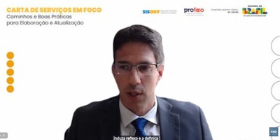 Diretor de Proteção e Defesa do Usuário de Serviço Público da CGU, Leonardo Alamy Martins