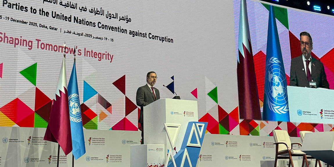 Evento é realizado a cada dois anos para discutir desafios e tendências emergentes no combate à corrupção e adotar resoluções conjuntas; este ano, a COSP ocorre em Doha, no Catar