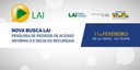 CGU apresentará nova Busca LAI em live