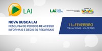 CGU apresentará nova Busca LAI em live