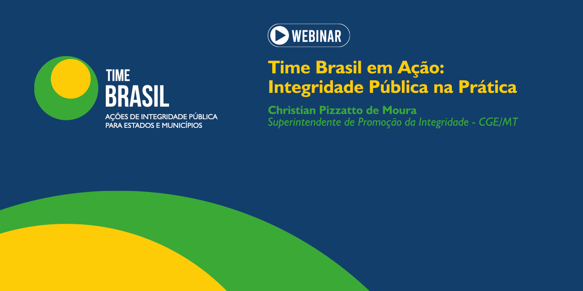 Evento online apresenta orientações práticas para implementação de programas de integridade em municípios brasileiros