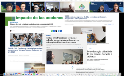 CGU apresenta projetos de educação cidadã ao governo do Uruguai