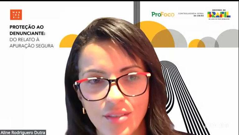 CGU debate proteção ao denunciante e fluxos seguros de apuração de irregularidades em webinário