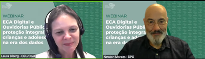 CGU debate proteção de crianças e adolescentes na internet em webinário sobre ECA Digital