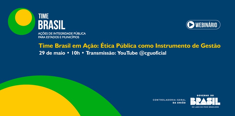 CGU realiza webinário sobre ética pública como instrumento de gestão