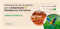 Consulta pública sobre referencial técnico para incorporação de perspectivas climáticas em auditorias é prorrogada até 14 de agosto