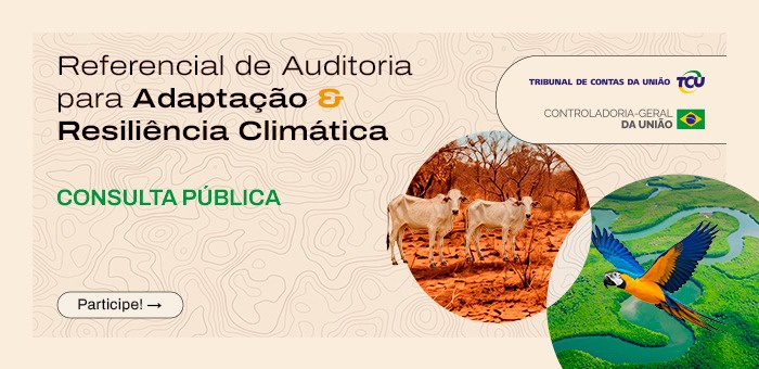 Consulta pública sobre referencial técnico para incorporação de perspectivas climáticas em auditorias recebe contribuições