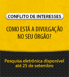 Participe da pesquisa sobre a implementação da Lei de Conflito de Interesses