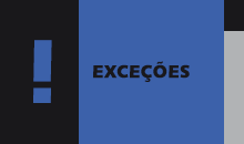 Exceções
