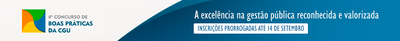 4º Concurso de Boas Práticas da CGU