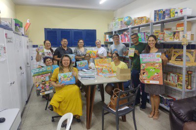Coordenadora do NAOP, Rachel Urbano, conversou com a equipe de professores que irá aplicar os programas da CGU.jfif