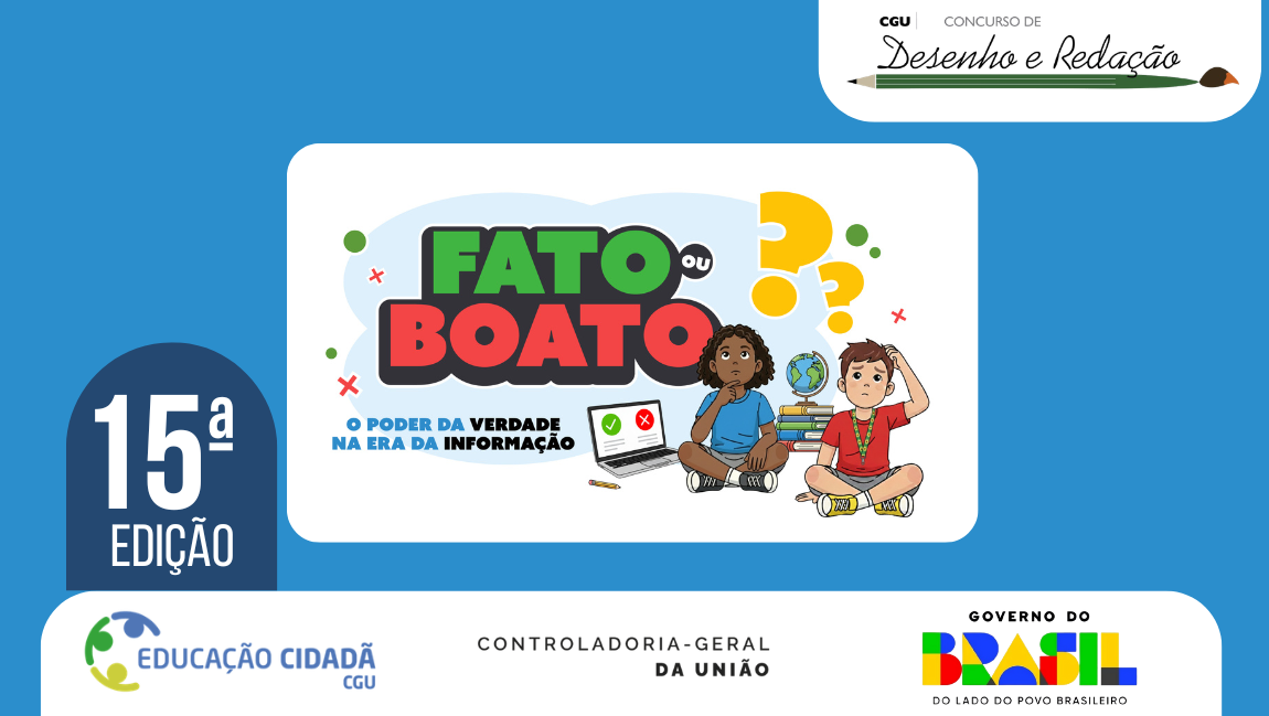 Está no ar a 15ª edição do Concurso de Desenho e Redação!