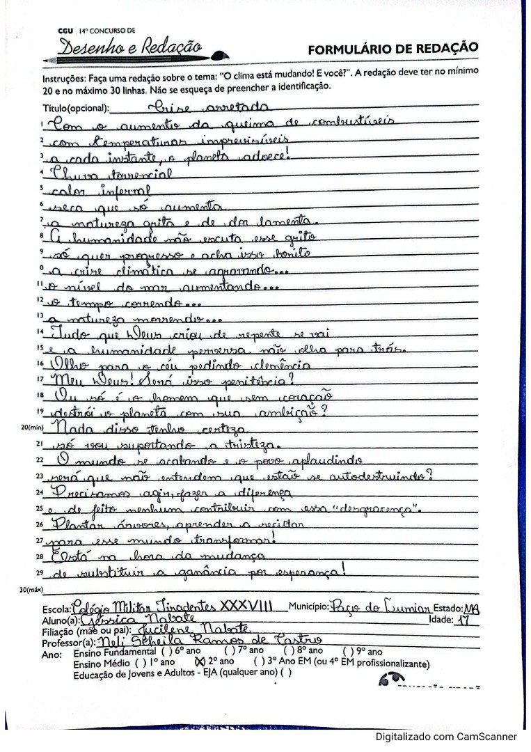 2º Ano Ensino Médio