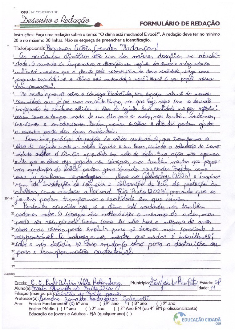 6º Ano Ensino Fundamental