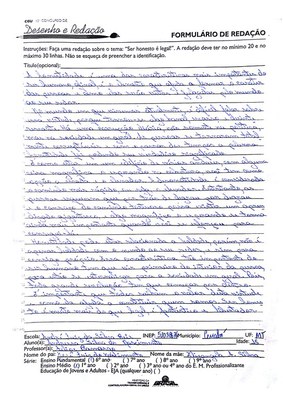 1º Ano Redação Ensino Médio - MT