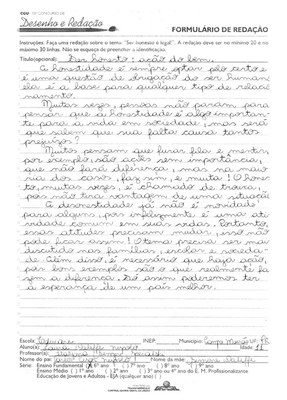 6º Ano Redação - PR