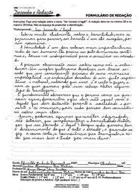 6º Ano Redação - BA